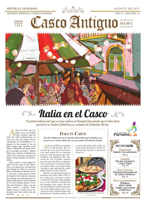 Periódico Casco Antiguo News EDICIÓN 16 · AGOSTO 2017