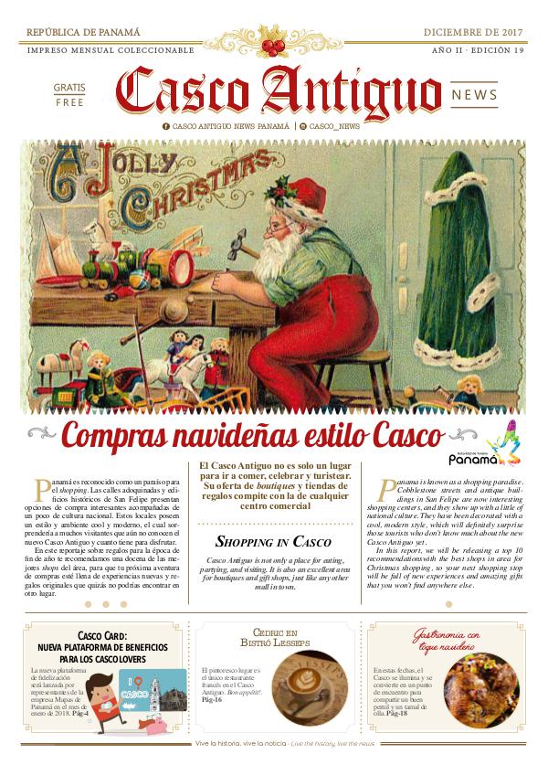 Periódico Casco Antiguo News EDICIÓN 19 · DICIEMBRE 2017
