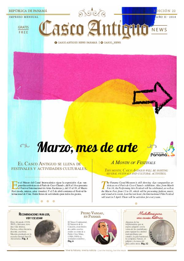 Periódico Casco Antiguo News EDICIÓN 22 · MARZO · 2018