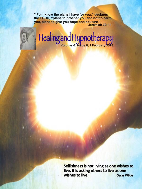 Healing and Hypnotherapy Volume 2, Issue 8, (February 1, 2018)