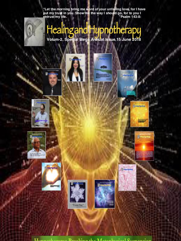 Healing and Hypnotherapy Volume 2, Special Mega Annual Issue, 15 June 2018