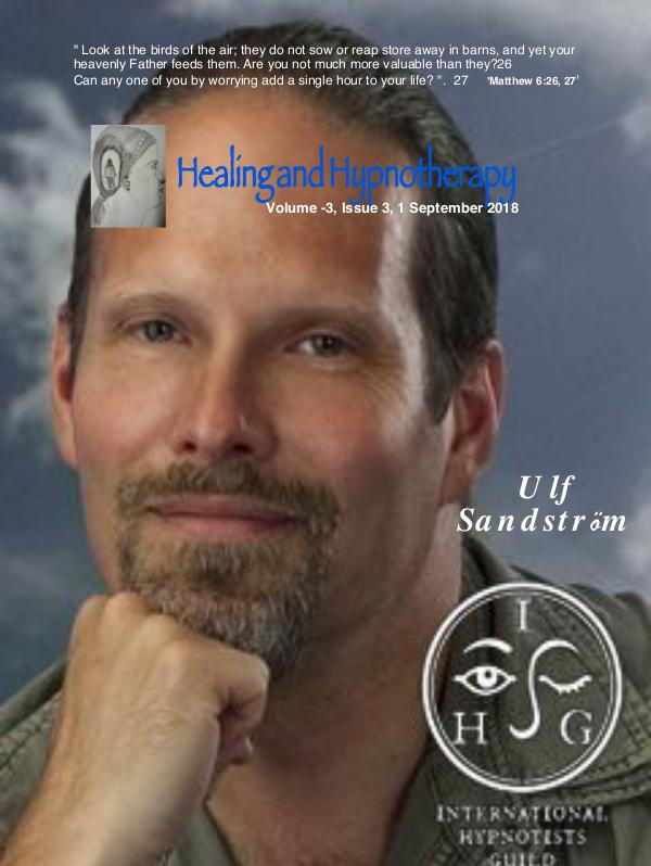 Healing and Hypnotherapy Volume 3 , Issue - 3, September 2018