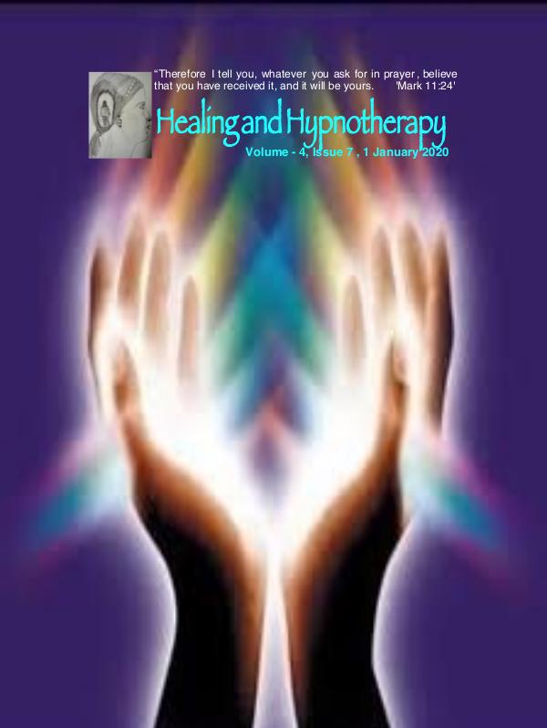 Healing and Hypnotherapy Volume 4 Issue 7, 1 January 2020