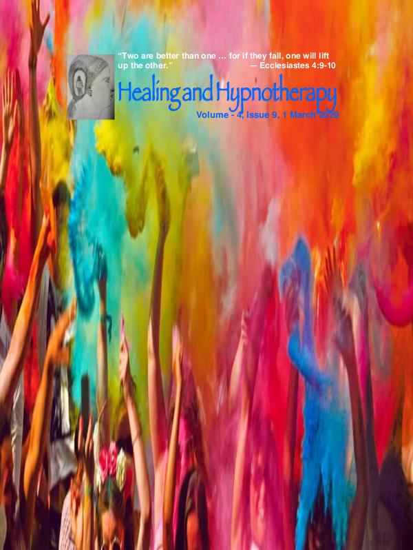 Healing and Hypnotherapy Volume - 4, issue 9 1 March 2020
