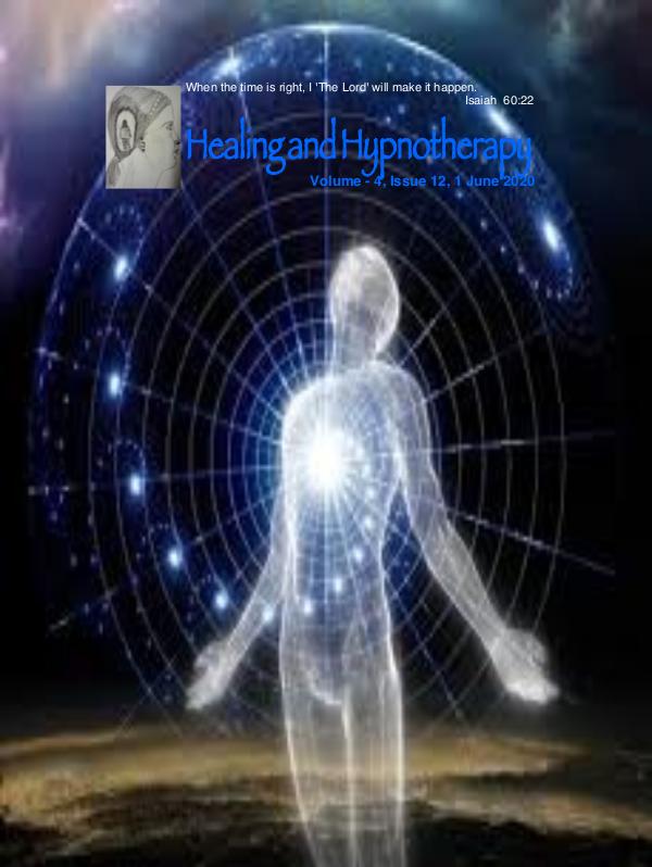 Healing and Hypnotherapy Volume - 4, issue 12, 1 June 2020