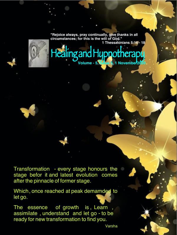 Healing and Hypnotherapy Volume 5, Issue -5, 1 November 2020