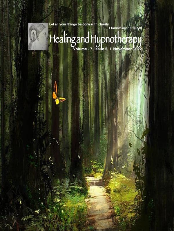 Healing and Hypnotherapy Volume 7, Issue - 5, 1 November 2022
