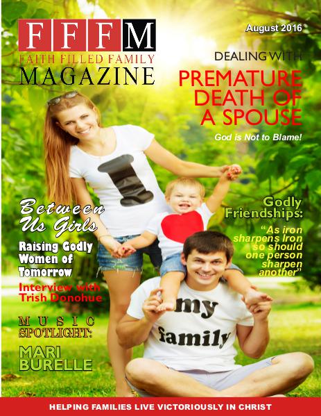 Faith Filled Family Magazine August 2016