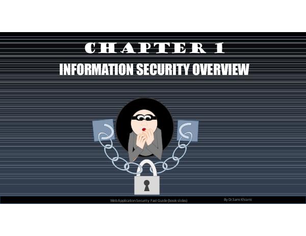 SLIDES - Chapter 1:web application security overvi