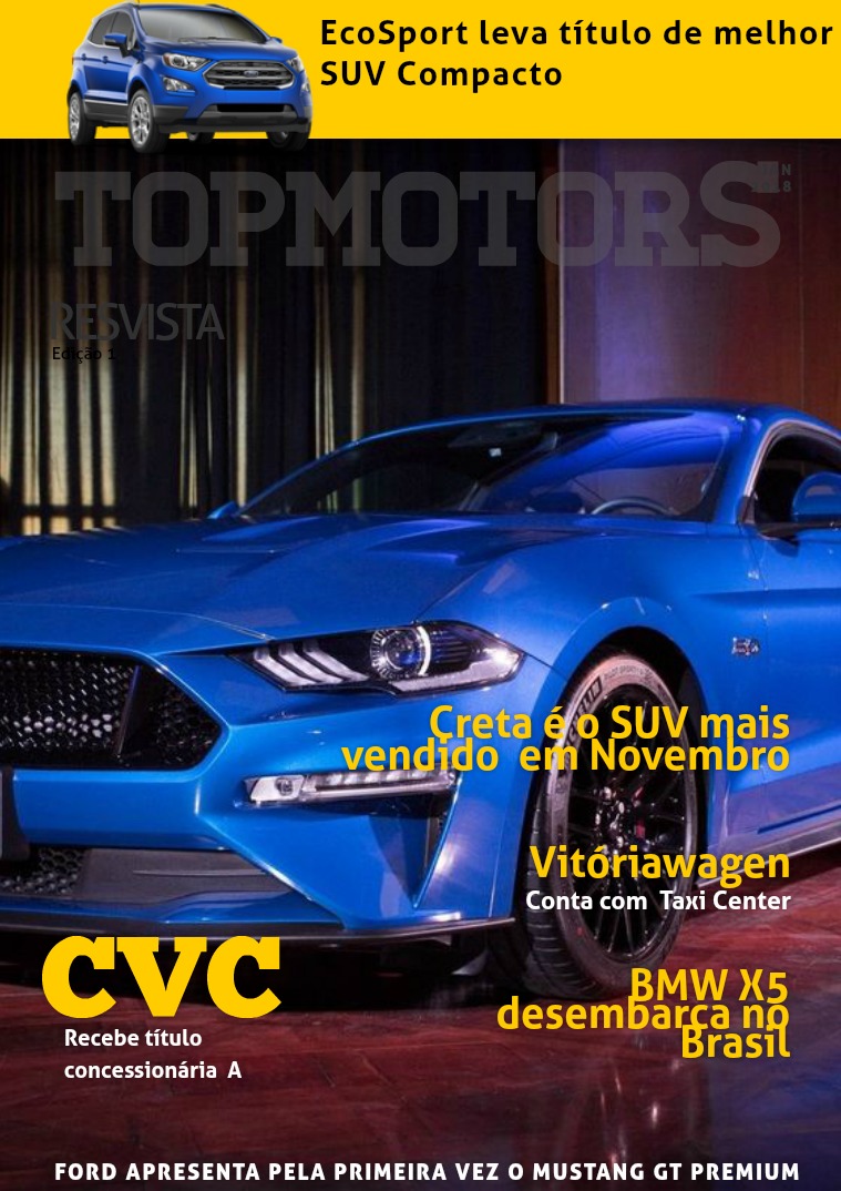 Revista Top Motors EDIÇÃO 1