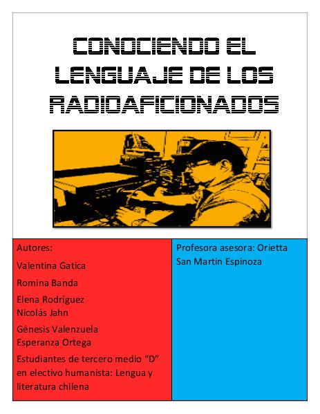 Conociendo el lenguaje de los radioaficionados 1