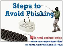 Tips How to Avoid Phishing Email Fraud - Nishkul Tech Support Scam Al