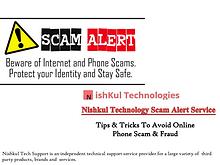 Tips & Tricks To Avoid Online Phone Scam & Fraud