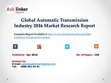 Global Automatic Transmission Industry Production and Market Share