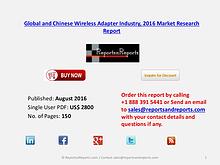 Wireless Adapter Market 2016 Global and Chinese Industry Scenario