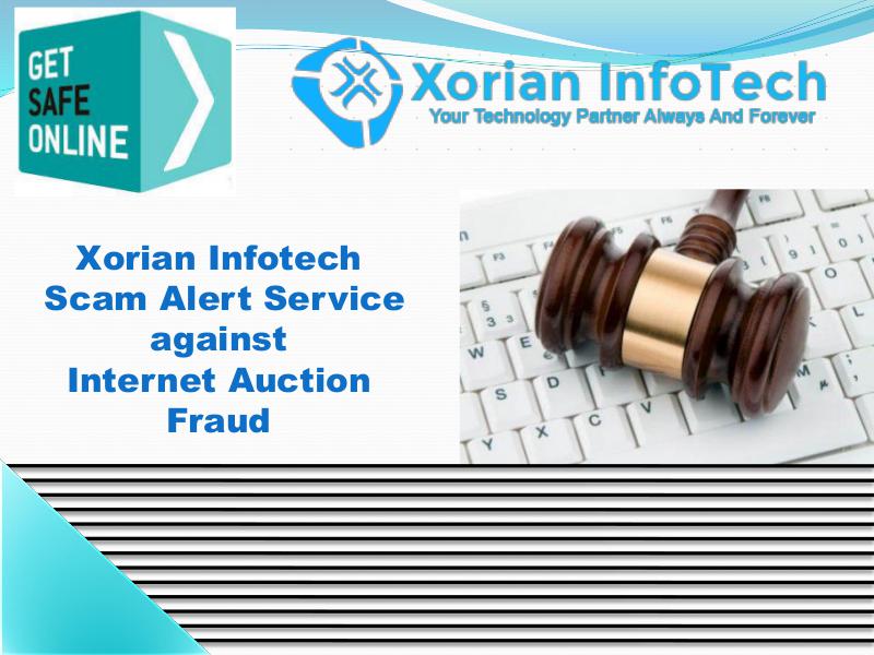 Xorian Infotech Scam Alert Service - Internet Auction Fraud In USA