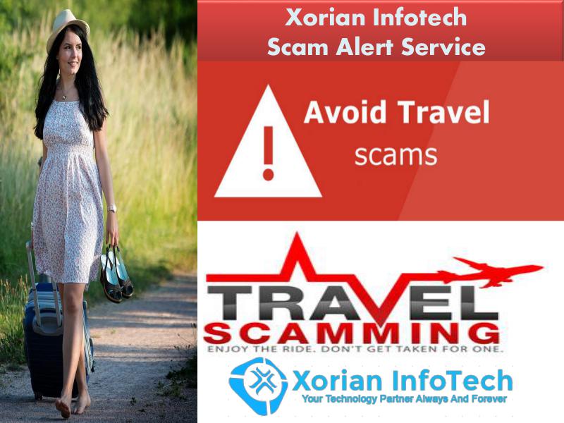 Xorian Infotech Scam Alert Service - Online Travel Scams In USA