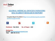Global Medical Oxygen Market 2016-2020 Report