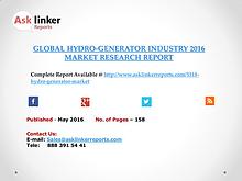 Hydro-Generator Industry Key Companies Market Share in 2016 Report