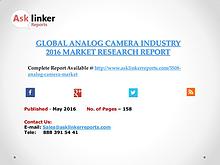 Analog Camera Market Analysis and Forecasts New Research Report 2016