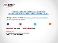 Plant Growth Chamber Market 2016-2020 Report
