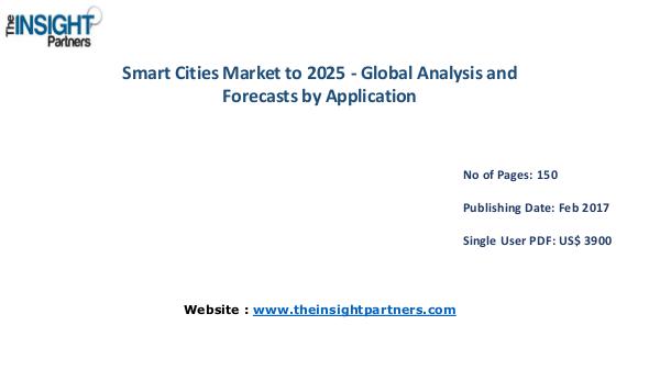 Smart Cities Market: Industry Analysis & Opportunities Smart Cities Market: Industry Analysis & Opportuni