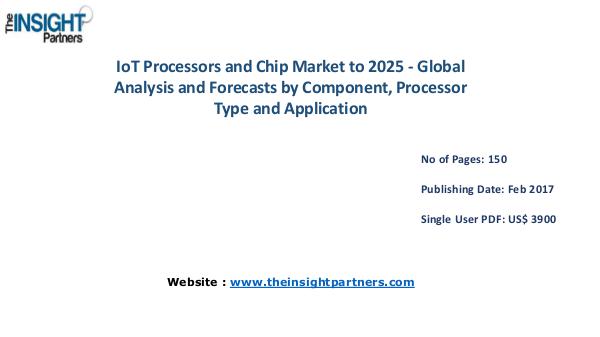 IoT Processors and Chip Industry New developments IoT Processors and Chip Industry New developments