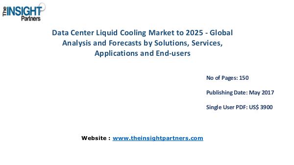 Data Center Liquid Cooling Market Analysis & Trends - Forecast to 202 Data Center Liquid Cooling Market to 2025