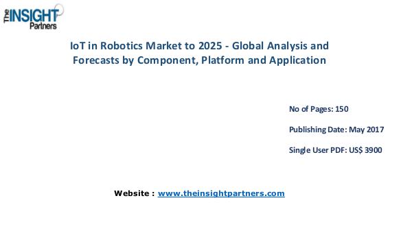 IoT in Robotics Market Analysis & Trends - Forecast to 2025 IoT in Robotics Market to 2025