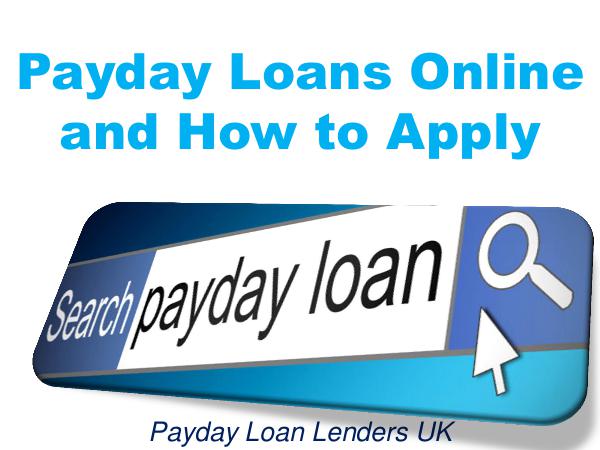 Payday Loans Online and How to Apply 1