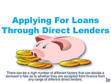 Applying For Loans Through Direct Lenders