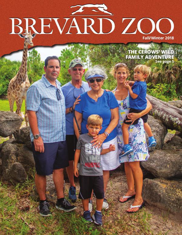 Brevard Zoo Membership Newsletter Winter/Fall 2018