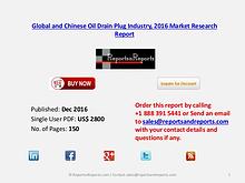 Global Oil Drain Plug Market 2016 Major Industry Players Analysis