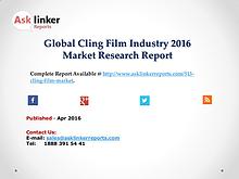 Global Cling Film Market Production and Industry Share Forecast 2016