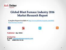 Blast Furnace Market 2016 World's Major Regional Industry Conditions