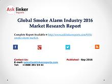 Global Smoke Alarm Market Growth Rate 2016 Industry Supply and Demand