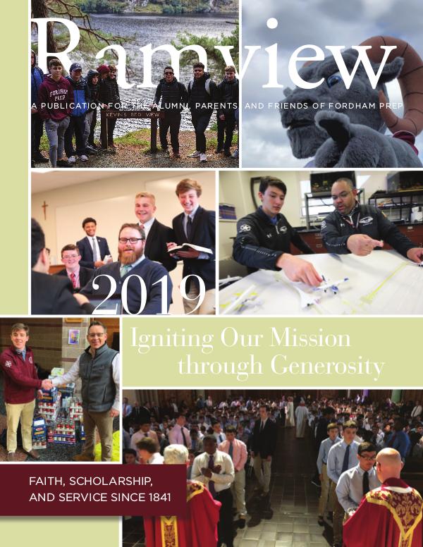 Fordham Preparatory School - Ramview Ramview: Igniting Our Mission Through Generosity