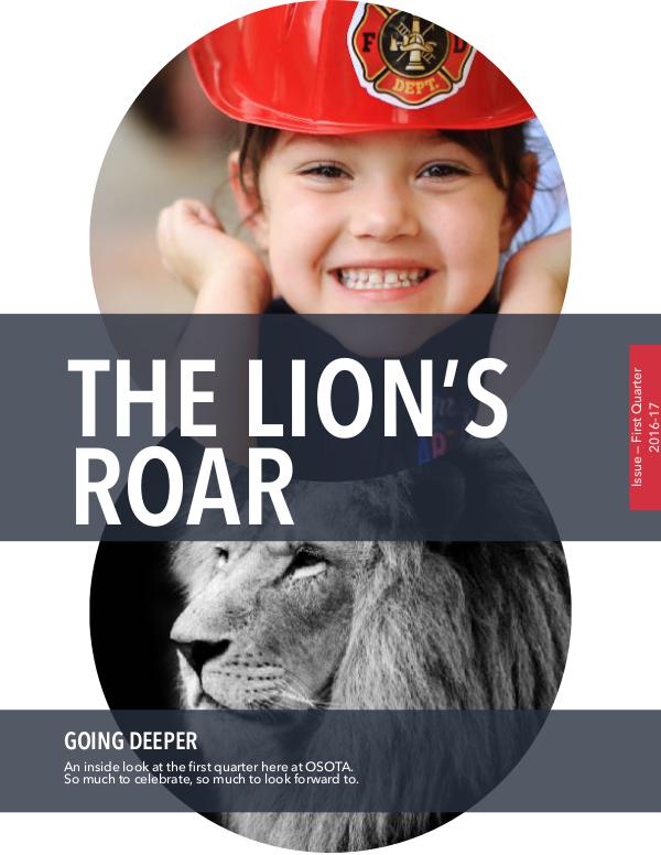The Lion's Roar-Quarter 1, 2016-2017 Volume 1
