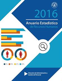 Anuario Estadístico en Recursos Humanos 2016