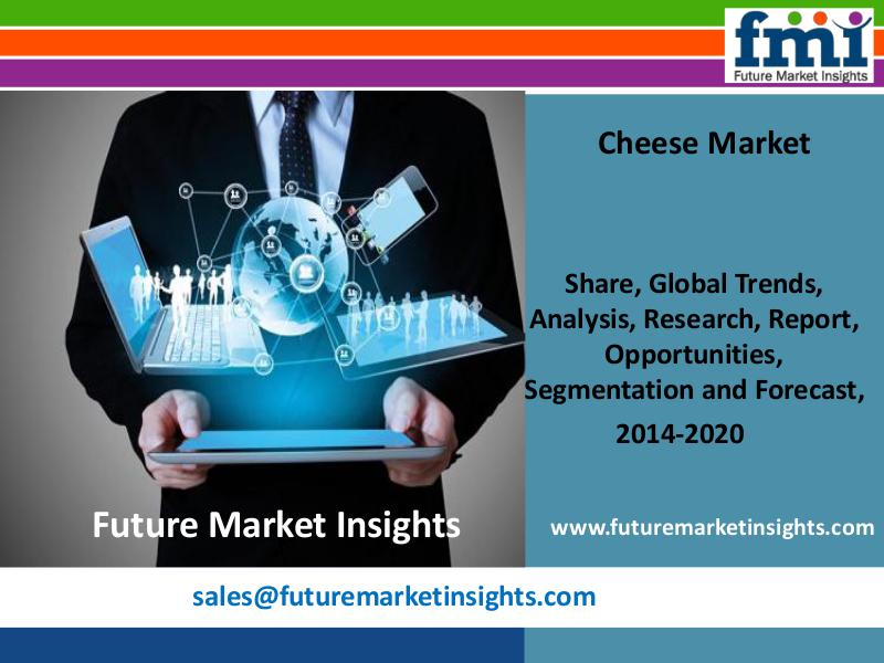 Cheese Market Value Share, Supply Demand 2014-2020