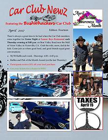 BushWhackers Car Club Newsletter
