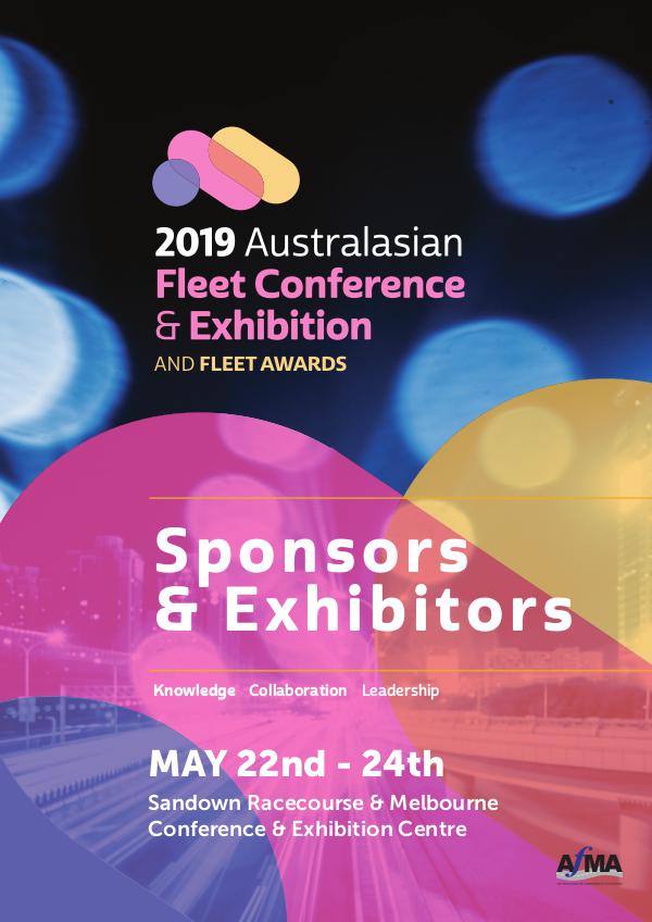 2019 Australasian Fleet Conference and Exhibition Sponsors & Exhibitors