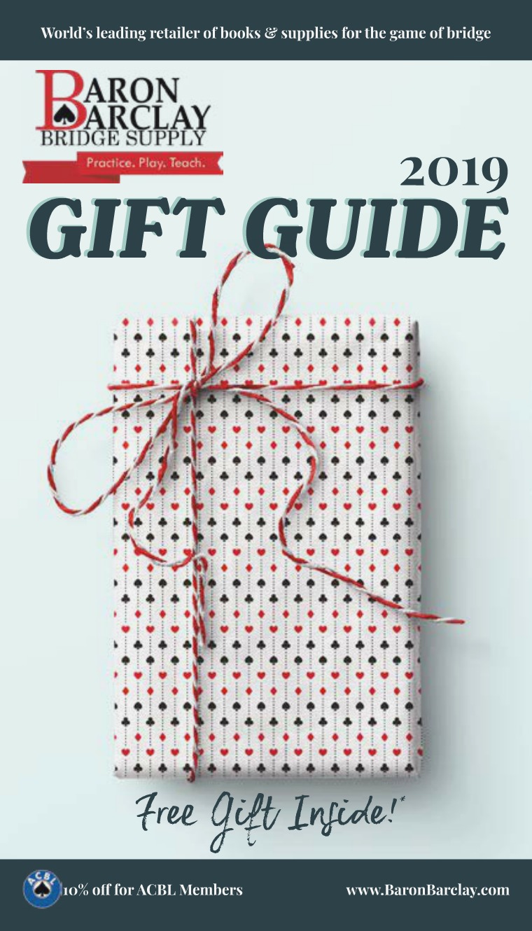 2019 Baron Barclay Gift Guide 2019 gift guide digital