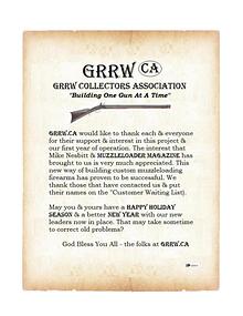GRRW Collectors Association