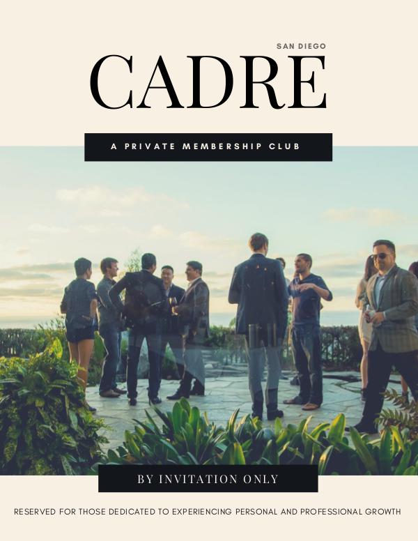 Membership CADRE (2)
