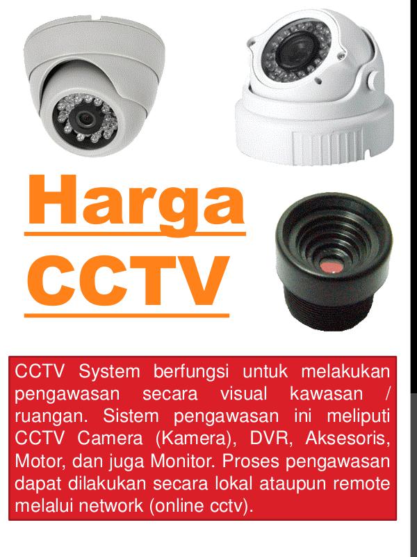 harga cctv Harga CCTV Kamera