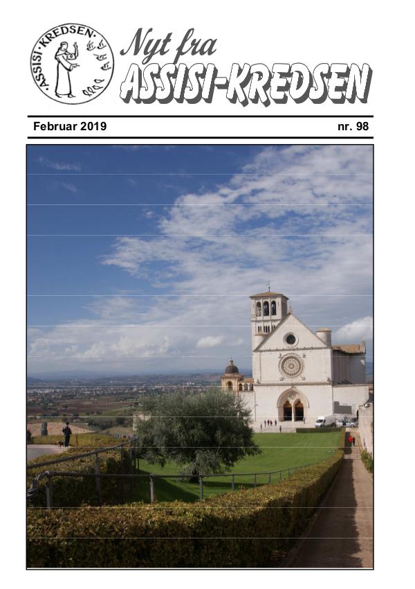 Nyt fra Assisi-Kredsen nr 98 - februar 2019