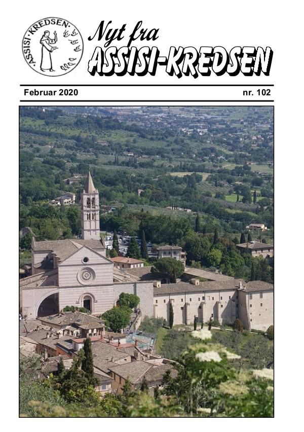 Nyt fra Assisi-Kredsen nr 102 - februar 2020
