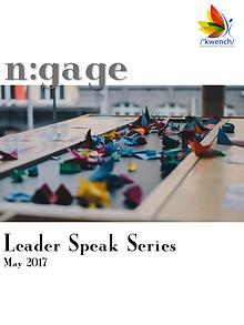 Kwench-n:gage Leader Speak Series