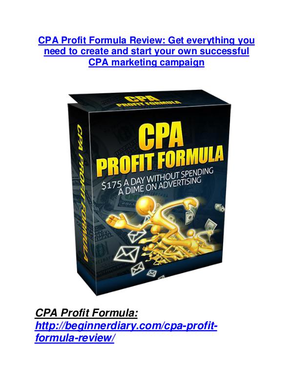 CPA Profit Formula review-(MEGA) $23,500 bonus of CPA Profit Formula